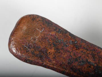 Kruis - Museaal & authentiek antiek Katangakruis in massief