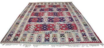 Anatolien Kelim Antik - Vloerkleed - 358 cm - 268 cm -, Huis en Inrichting, Stoffering | Tapijten en Vloerkleden, Nieuw