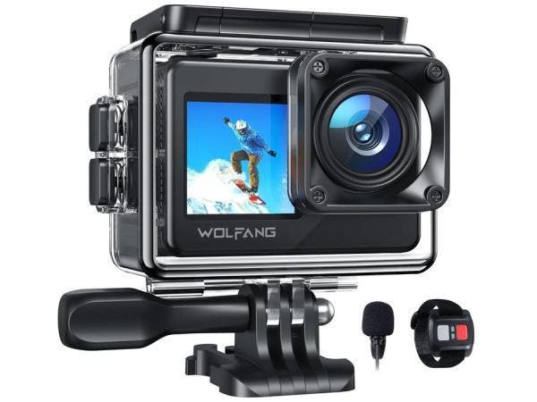 Veiling - WOLFANG GA120 4K 20MP Actiecamera, Audio, Tv en Foto, Actiecamera's