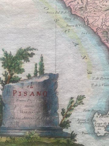 Italië - Pisa, Livorno, Arno, Toscane, Lago di, Nieuw