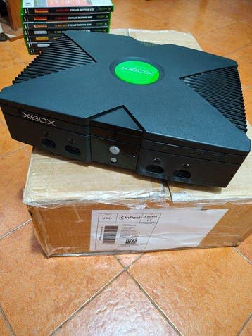 Microsoft - Xbox original model Rare2424023496 - OG WITH 2, Nieuw