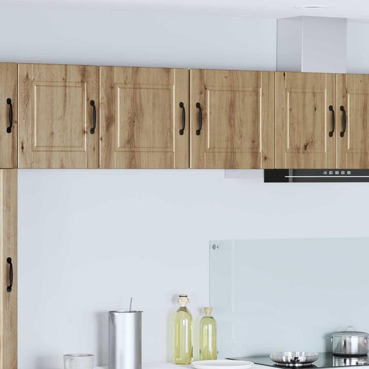 vidaXL Wandkast PORTO Artisan Eiken 40 x 31 x 40 cm Bewerkt, Maison & Meubles, Armoires | Autre, Envoi