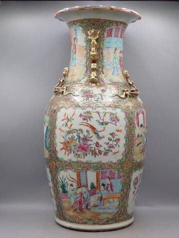 Vaas - Porselein - China - Tongzhi (1862-1874) (Zonder