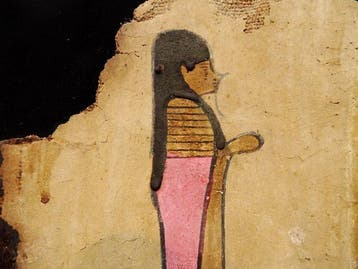 Oude Egypte, late periode - cartonnage van een Egyptische