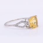 Zonder minimumprijs - Ring Platina - 1.49ct. tw. Vuuropaal -, Nieuw