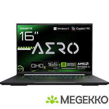 Gigabyte Aero X16 16  Ryzen AI 7 RTX 5060 Gaming, Verzenden, Nieuw