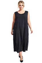 Luna jurk lois ronde hals44-52Maat 42/44 (L), Verzenden, Nieuw, Maat 42/44 (L), Overige kleuren