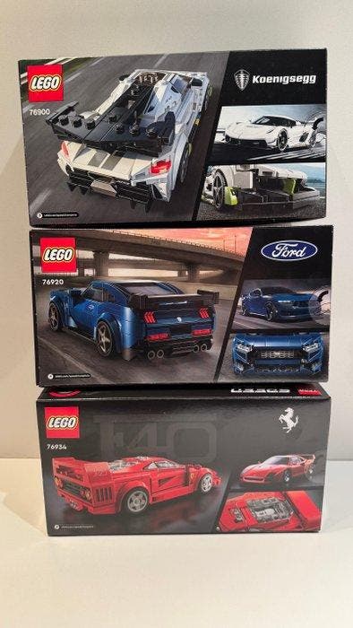 Lego Set - Speed Champions - 76900 Koenigsegg Jesko + 76934, Enfants & Bébés, Jouets | Duplo & Lego