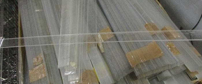 Plexi voorzetrand voor Tego stelling 98,5cm, Zakelijke goederen, Kantoor en Winkelinrichting | Magazijn, Stelling en Opslag