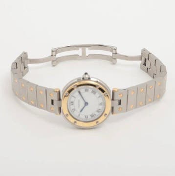 Cartier - Santos Ronde - 8191 - Femme - 1990-1999, Handtassen en Accessoires, Nieuw