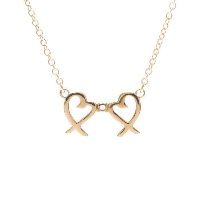 Tiffany & Co. - Halsketting roze goud, Handtassen en Accessoires, Kettingen