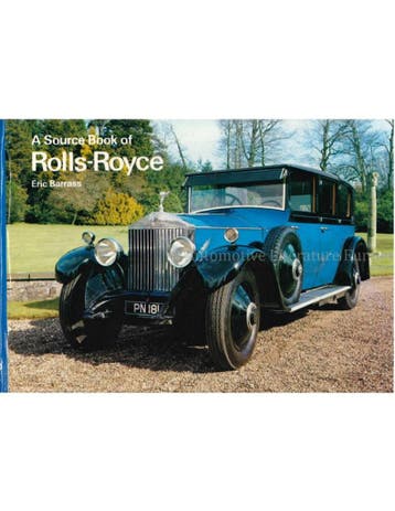 A SOURCE BOOK OF ROLLS - ROYCE, Ophalen of Verzenden, Nieuw