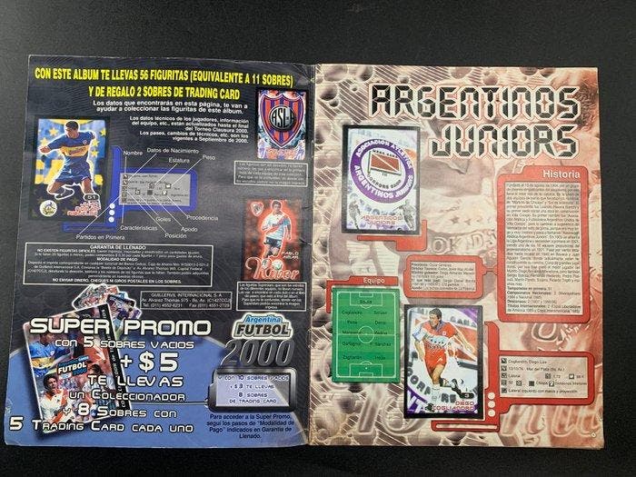 1999/00 Tyc Entertainment Oficial Sticker Album Argentina, Verzamelen, Stickers