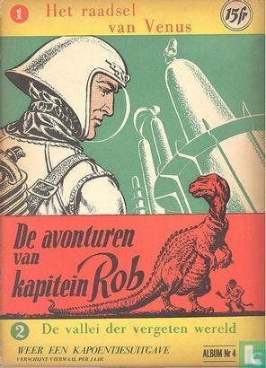 Kapitein Rob - Het raadsel van Venus + De vallei der verg..., Livres, BD, Envoi