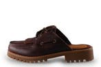 Timberland Muiltjes in maat 36 Bruin, Kleding | Dames, Schoenen, Bruin, Verzenden, Zo goed als nieuw, Timberland
