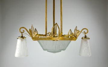 Muller Frères - Muller Frères Luneville - Lampe à suspendre