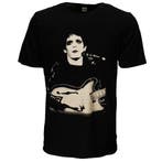 Lou Reed Bleached Photo T-Shirt - Officiële Merchandise, Nieuw