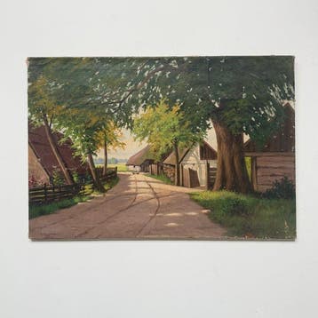 European school (XX) - Landschaftsmalerei