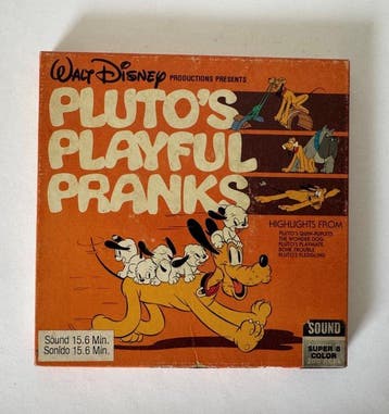 Walt Disney 6 Unieke Disney Cartoons (120 meter) Film 8mm