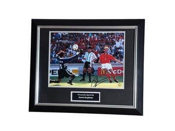 Wereldkampioenschap Voetbal - Dennis Bergkamp Signed, Nieuw