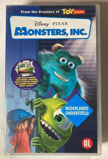 MONSTERS, INC. (VHS), Gebruikt