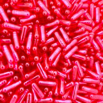Capsules Maat 1 Roze/Transparant       20000 stuks, Verzenden