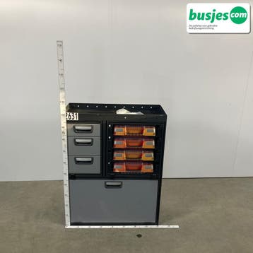Modul bedrijfswagen inrichting 805x325x1030mm (2631), Verzenden