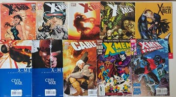 Diverse set of Marvel series - 100 Comic collection - Eerste, Livres, BD | Comics