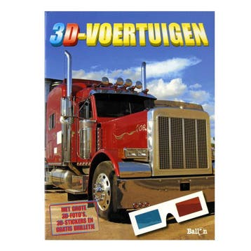 Indrukwekkende 3D-voertuigen / 3D stickerboeken / 1, Verzenden