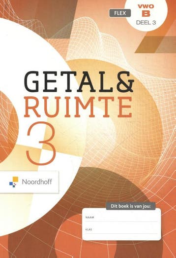 vwo B 3 FLEX / Getal & Ruimte / leerboek 9789001751968, Verzenden, Zo goed als nieuw