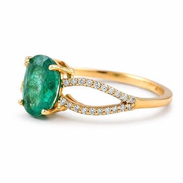 Sans prix de réserve - Bague - 14 carats Or jaune - 1.34ct., Nieuw