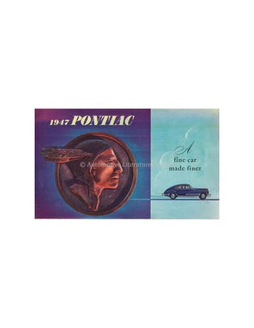 1951 PONTIAC CATALINA BROCHURE ENGELS (USA)