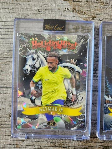 Wild Card Neymar Jr. Carte sérialisée, Carte parallèle,