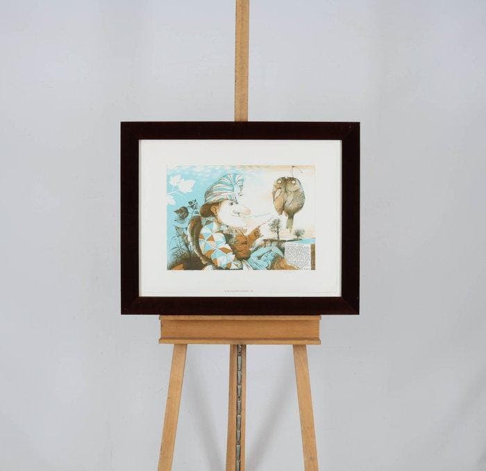 Nicolaas Wijnberg (1918-2006) - Dooie Visievreters, Antiek en Kunst, Kunst | Designobjecten