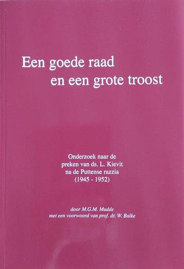 Een goede raad en een grote troost. Onderzoek naar de preken, Verzenden, M.H.G. Mudde