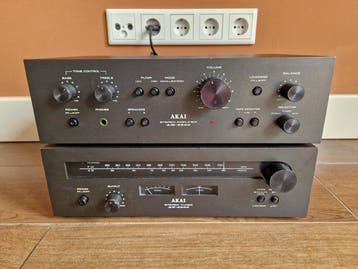Akai - AM-2200 - AT-2200 Hifi-set, TV, Hi-fi & Vidéo