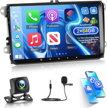 Android 15 VW Autoradio 9 inch | Retour deal -30% | Sla toe!, Verzenden