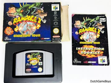 Nintendo 64 / N64 - Rampage 2 - Universal Tour - English / E, Verzenden