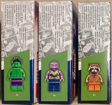 Lego Set - Marvel - 3x Marvel Mech Armour [76241 - 76242 -