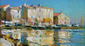 Louis Agricol Montagne (1879-1960) - La pointe du Bescon aux