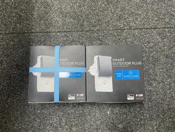Veiling - 2x POPP Smart Outdoor Plug – Slimme Buitenstekke