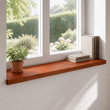 vidaXL Raamprofielen 2 st Bruin 90 x 40 x 2 cm Massief, Verzenden