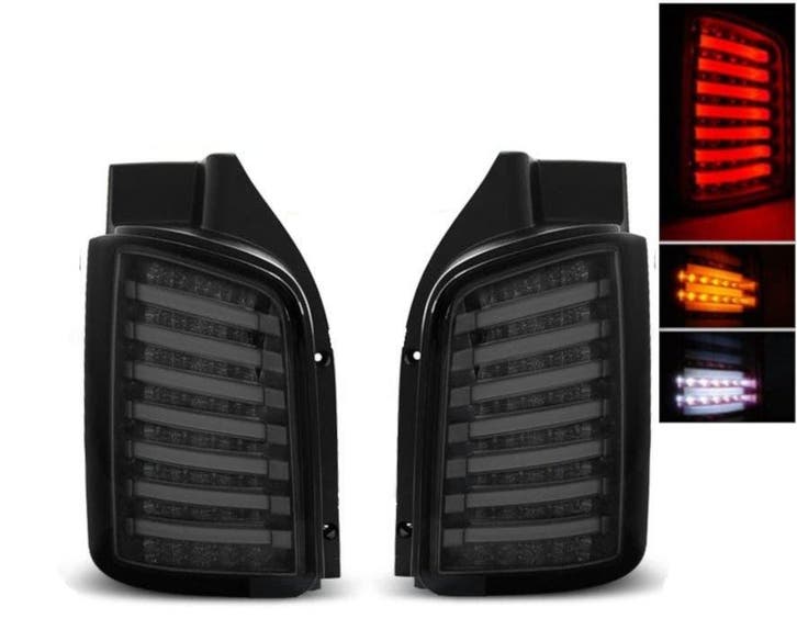 LED achterlicht units Smoke geschikt voor VW T5, Auto-onderdelen, Verlichting, Nieuw, Volkswagen, Verzenden