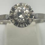 Eeuwigheidsring - 18 karaat Witgoud Diamant (Natuurlijk) -