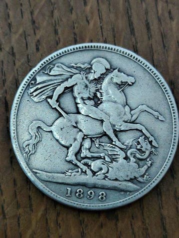 Verenigd Koninkrijk. Victoria. Crown 1898 London (Zonder