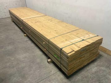 Veiling - 50x Vuren plank geschaafd 510x14,5x2cm, Bricolage & Construction, Bois & Planches