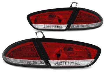 Carnamics Achterlichten | Seat Leon 09-13 5-d |  rood / wit, Verzenden