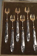 Bestekset - .800 zilver, Antiek en Kunst