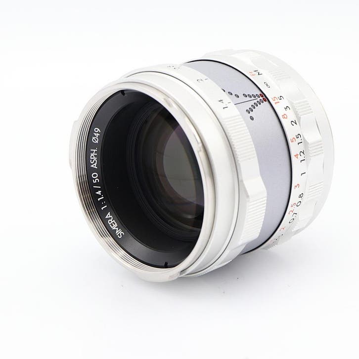 Thypoch Simera 50mm F/1.4 ASPH. Leica M argent | Occasion, TV, Hi-fi & Vidéo, Photo | Lentilles & Objectifs, Enlèvement ou Envoi