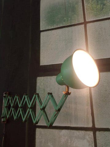 Wandlamp - Staal - Industriële lamp